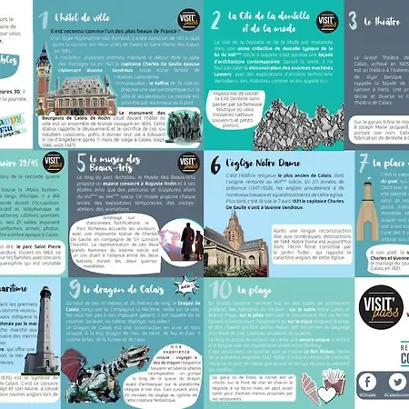 Chez Mathilde Nord Citadelle 公寓 加来